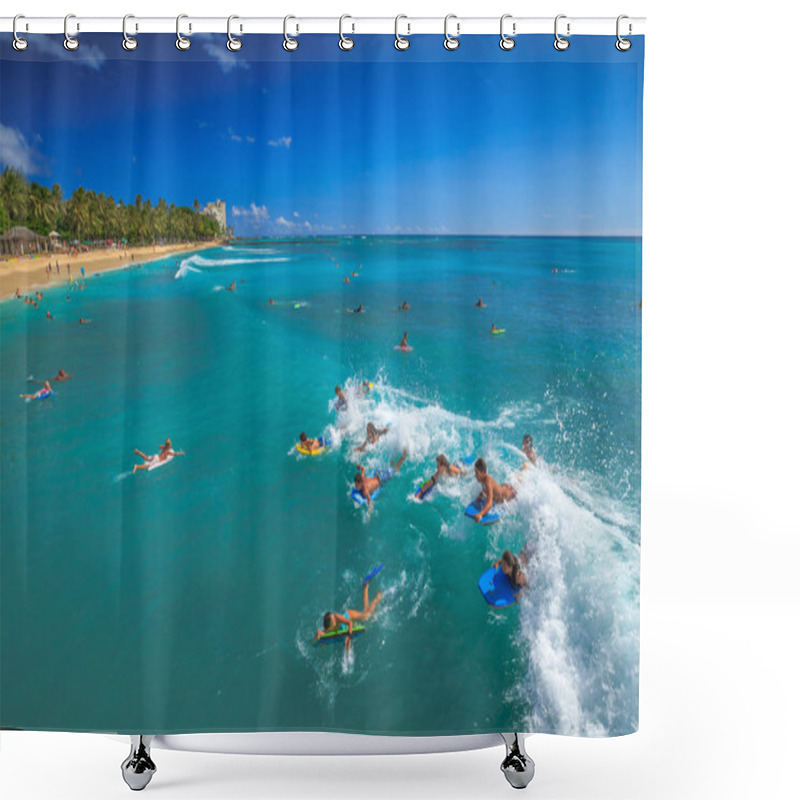 Personality  Water Sports In Hawaii Shower Curtains