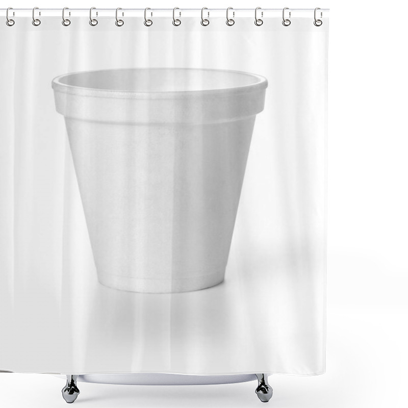 Personality  Polistren  Coffe Cup  Shower Curtains