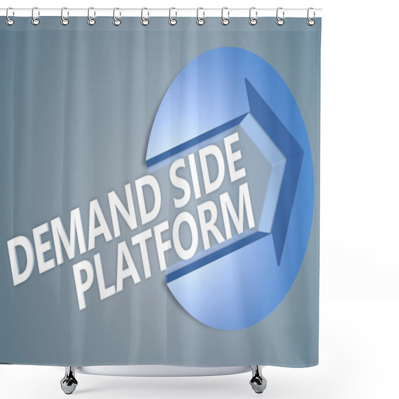 Personality  Demand Side Platform Shower Curtains