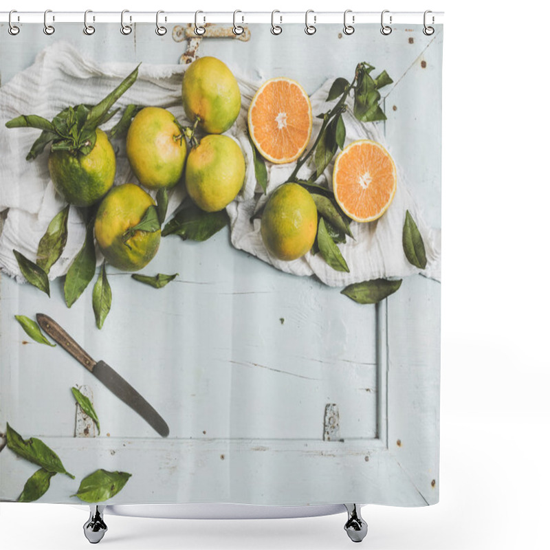 Personality  Fresh Turkish Tangerines Shower Curtains