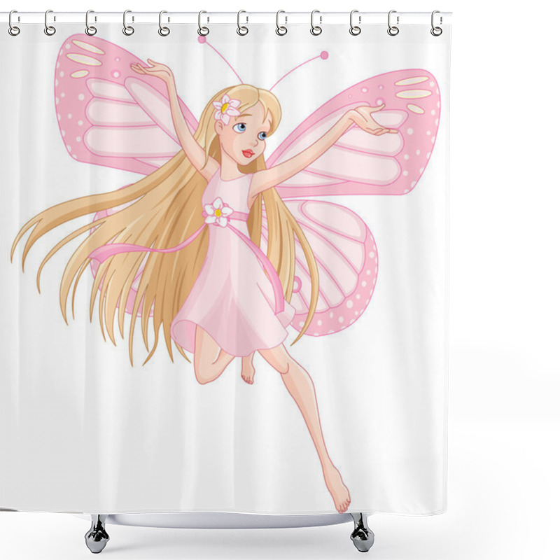 Personality  Flying Fairy Shower Curtains