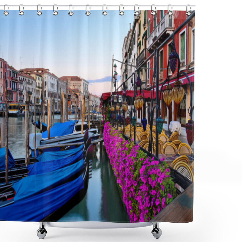 Personality  Postcard From Venice Shower Curtains