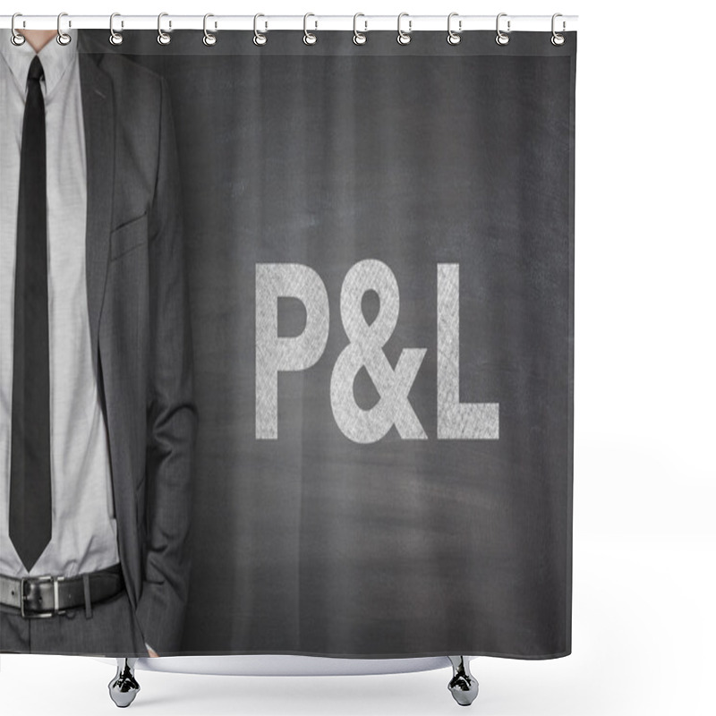 Personality  P-L On Blackboard Shower Curtains