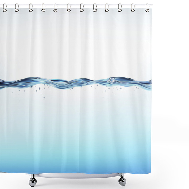 Personality  Blue Vector Sky Shower Curtains