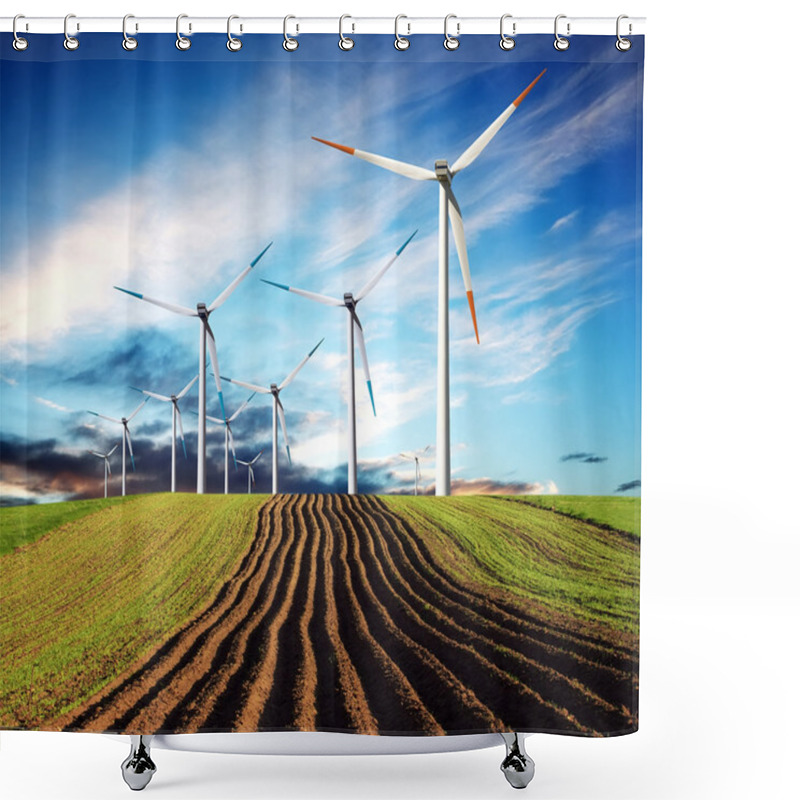 Personality  Wind Of Change Ecology Shower Curtains