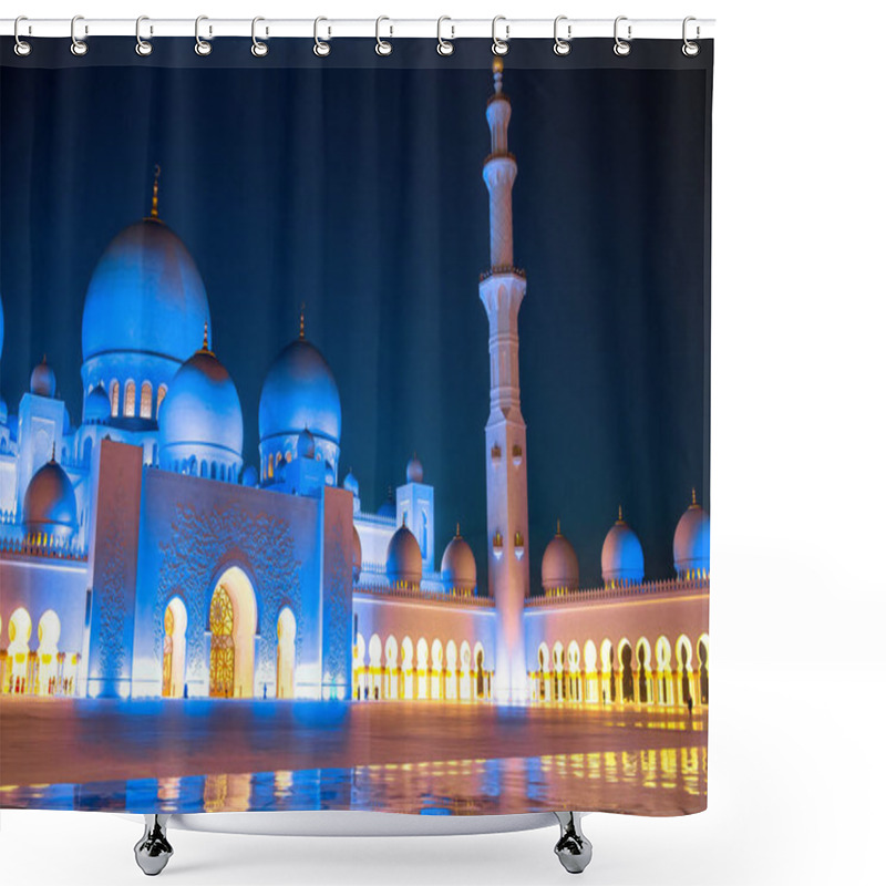 Personality  Sheikh Zayed Mosque In Abu Dhabi, UAE Shower Curtains