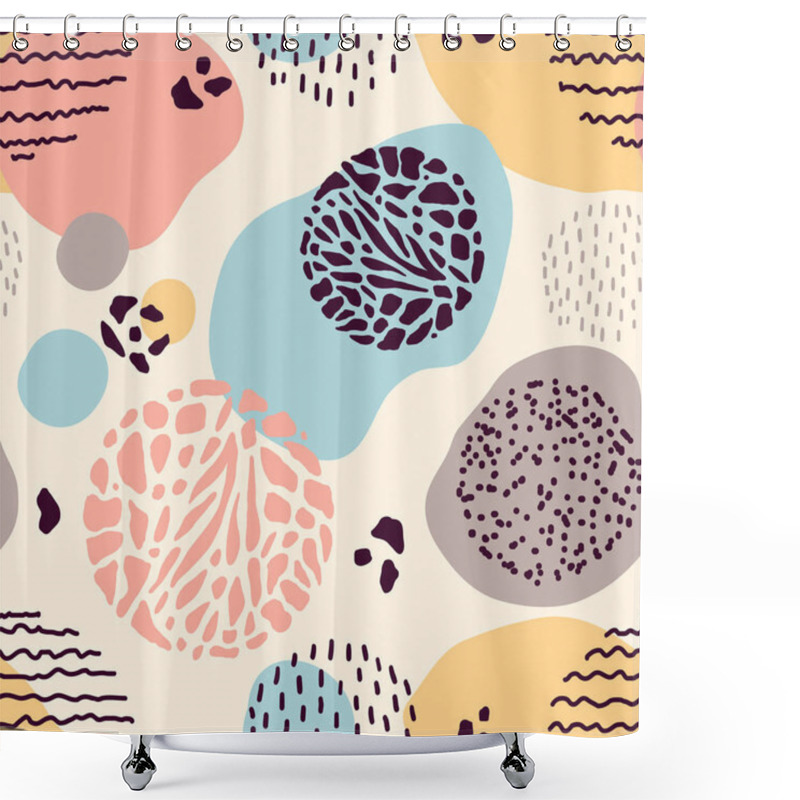 Personality  Abstract Seamless Pattern Shower Curtains