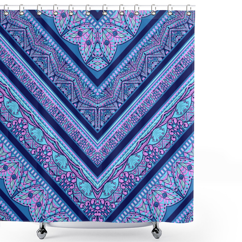 Personality  Ethnic Pattern Shower Curtains