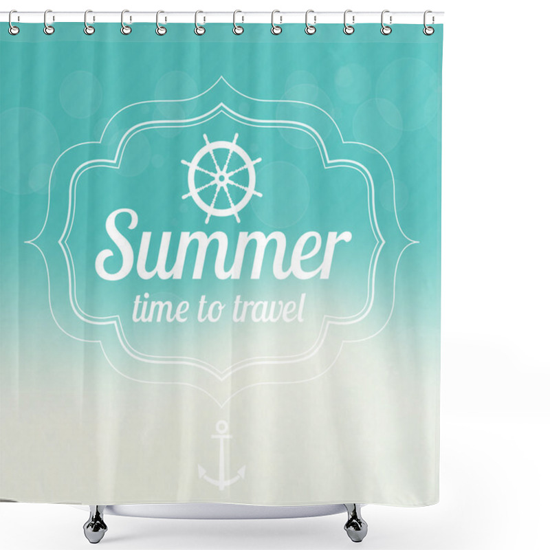 Personality  Summer Sale Design Emblems Set Shower Curtains