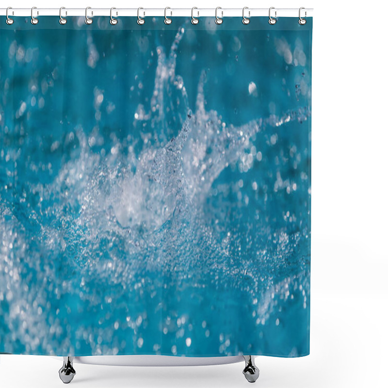 Personality  The Gush Of Water Of A Fountain. Splash Of Water In The Fountain Shower Curtains