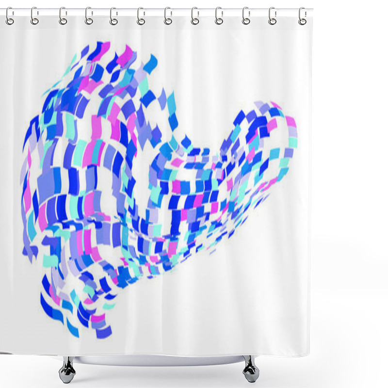 Personality  Scattered Square Particles Ornament. Mosaic Flight Wind. Windy Destroyed Cell Wall. Flight Colored Tiles Flock Direction Stream.Leaf Fall Conditional Parts Single Whole. Crash Curved Colored Surface. Shower Curtains