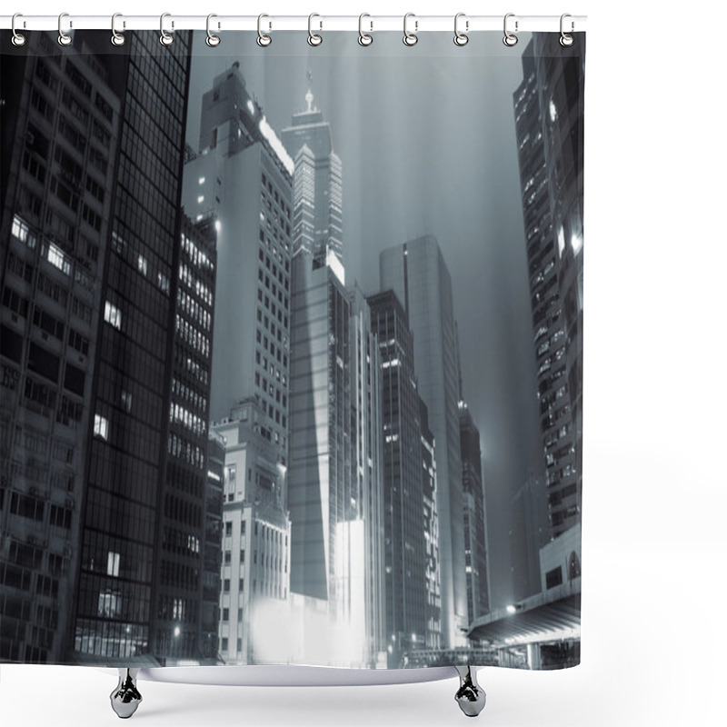 Personality  Beautiful Night Scenic Shower Curtains