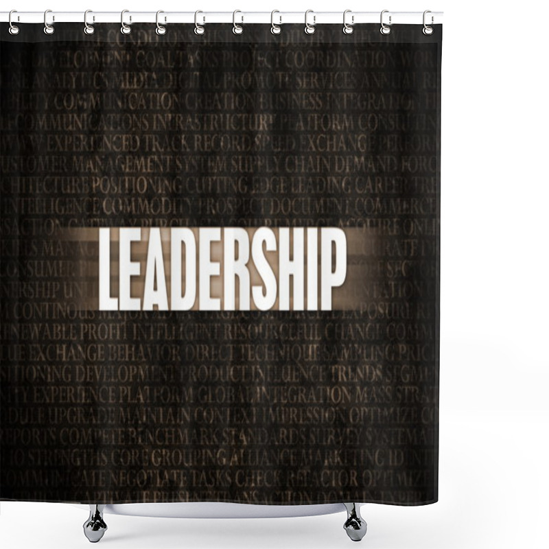 Personality  Leadership Shower Curtains