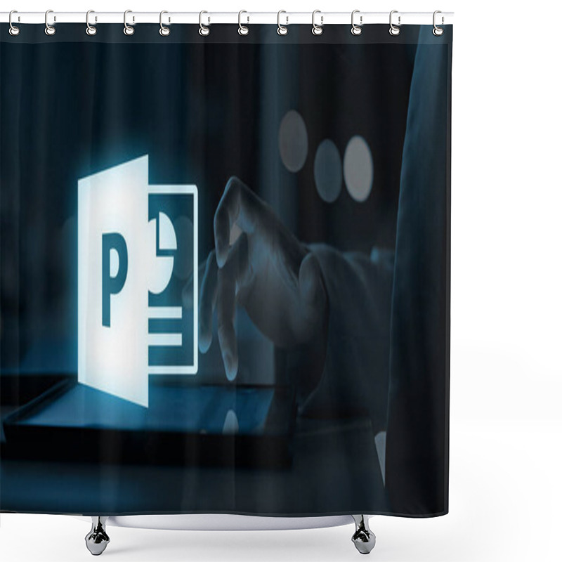 Personality  Craft Stunning Presentations With Microsoft PowerPoint In Microsoft Office Shower Curtains