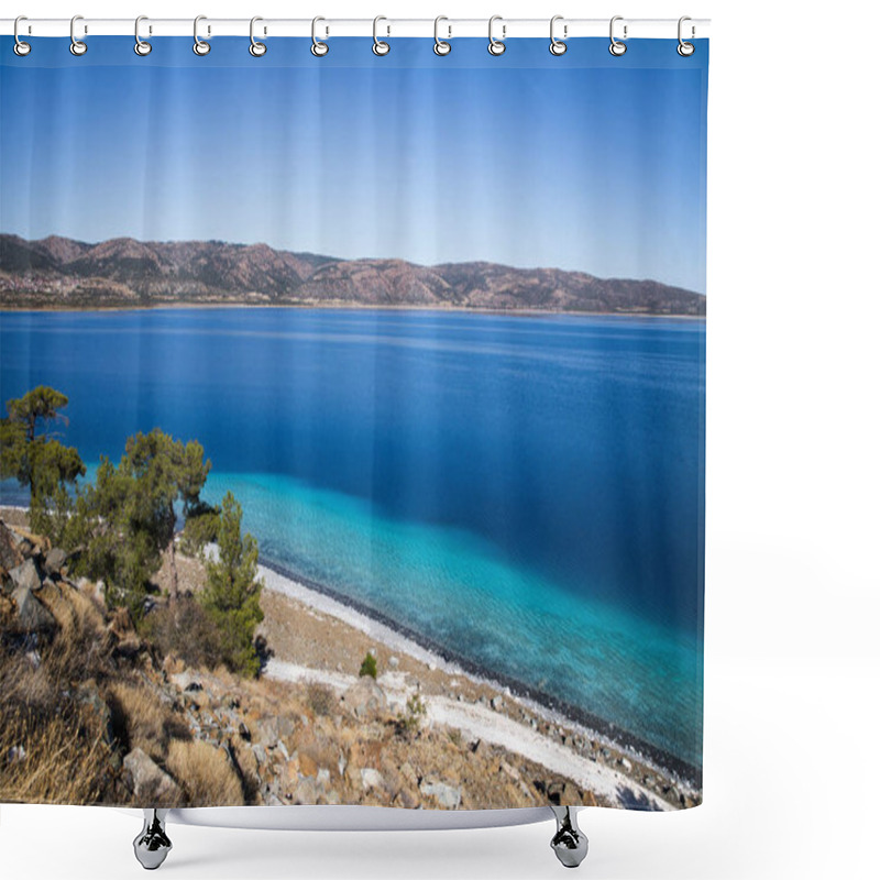 Personality  Blue Water Shower Curtains