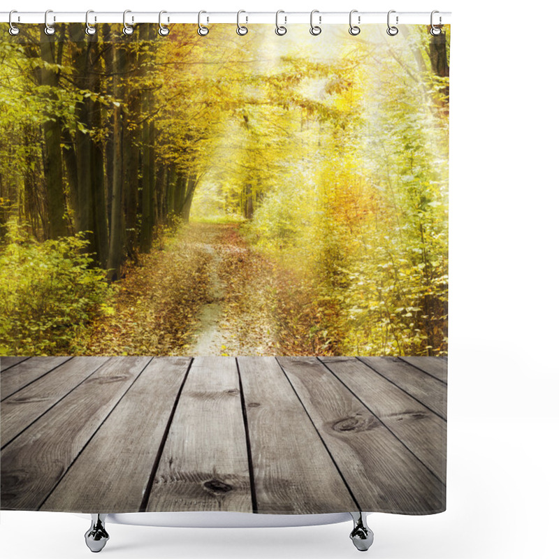 Personality  Forest Shower Curtains