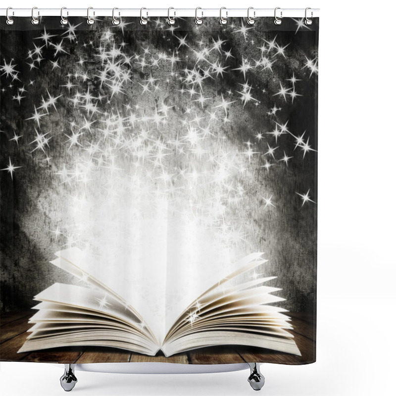 Personality  Book Shower Curtains