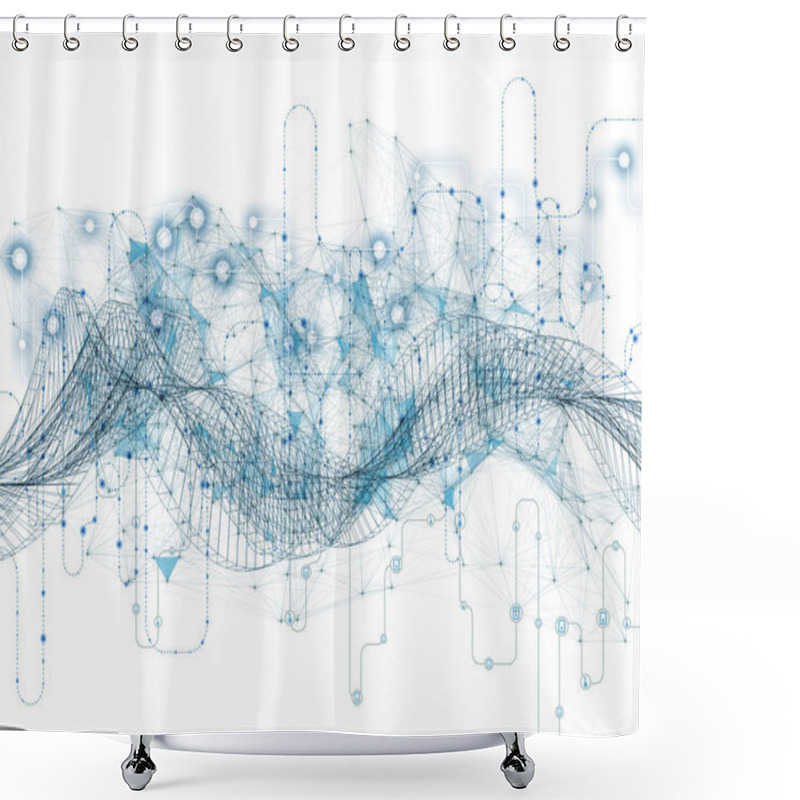 Personality  Conceptual Data Transfers Shower Curtains