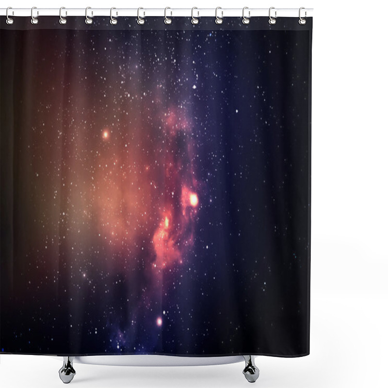 Personality  Star Field In  Deep Space Many Light Years Far From The Earth Shower Curtains