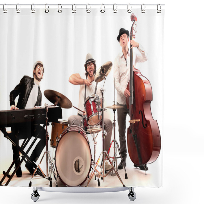 Personality  Boy Band Shower Curtains