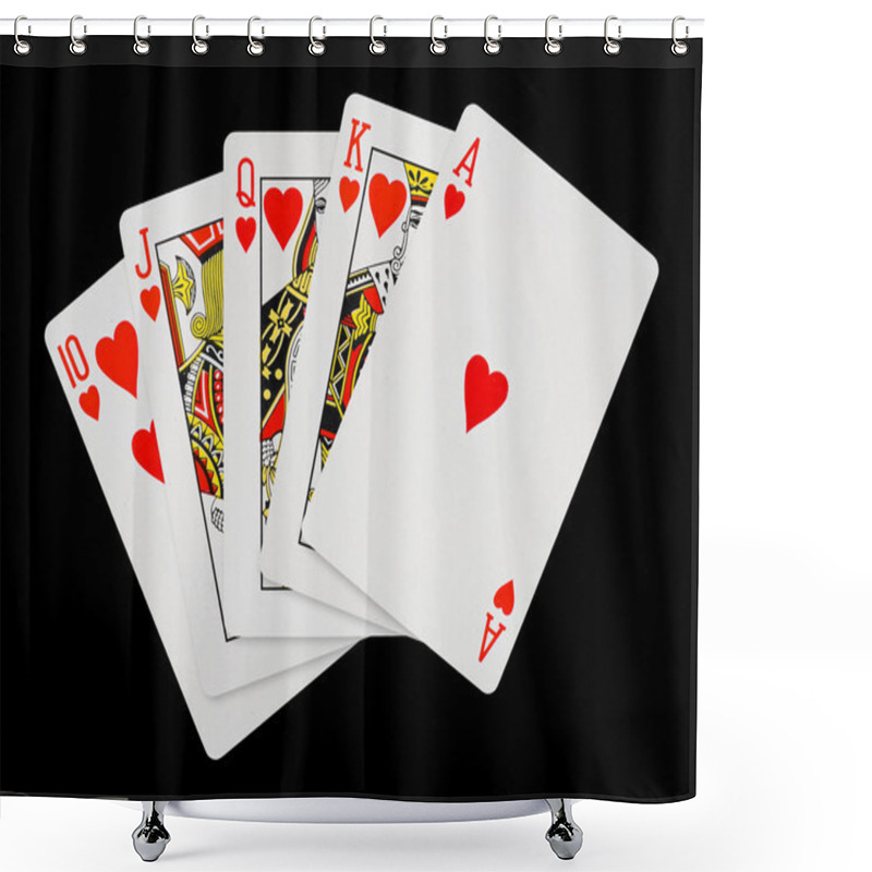 Personality  Playing Cards Shower Curtains