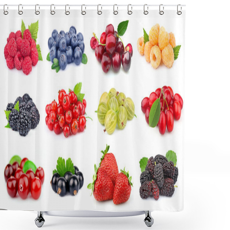 Personality  Set Of Berry Shower Curtains