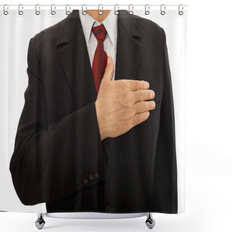 Personality  Business Values - Integrity Shower Curtains