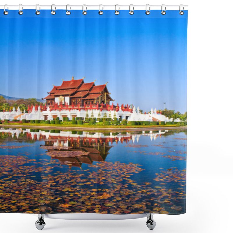 Personality  Luang Temple Northern Thailand Shower Curtains