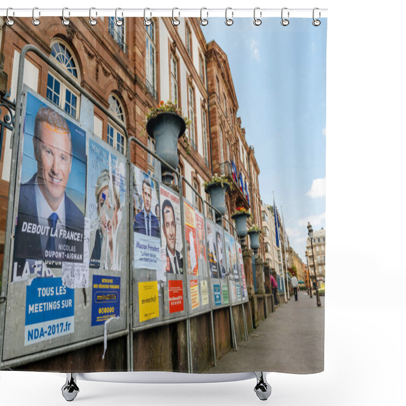 Personality  All 11 Candidates For The Presidential Elections In France In Fr Shower Curtains