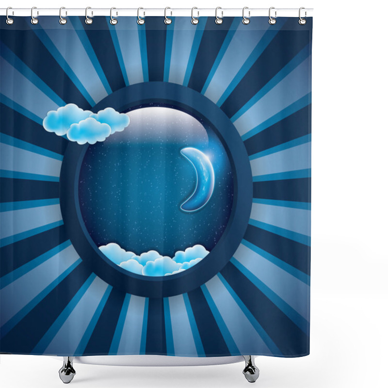 Personality  Sweet Dreams Frame Shower Curtains