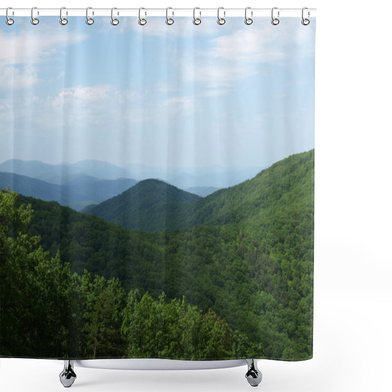 Personality  Shenandoah Valley In Virginia - Usa Shower Curtains