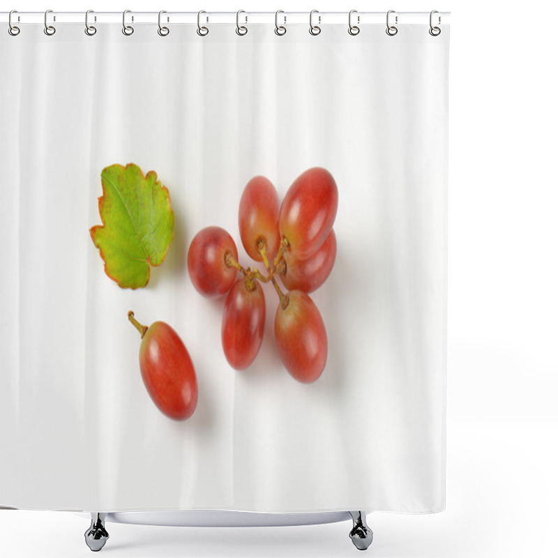 Personality  Fresh Red Grapes Shower Curtains