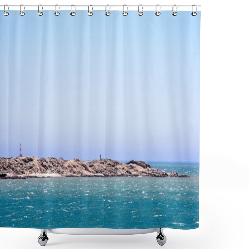 Personality  Moonlight Landscape, Namibia, Africa Shower Curtains