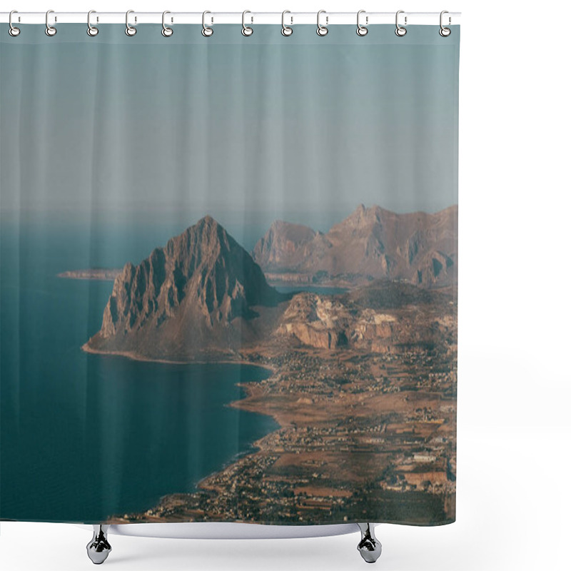 Personality  A Beautiful Landscape Of San Vito Lo Capo Shower Curtains