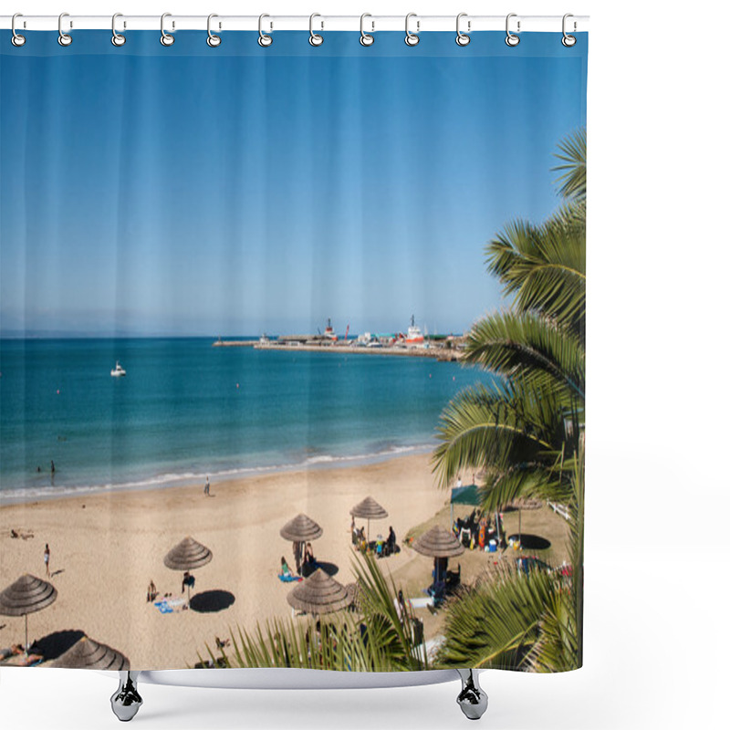 Personality  Tranquil Beach  Shower Curtains