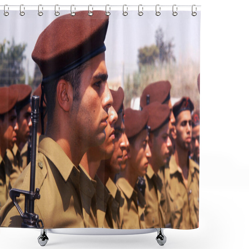 Personality  Israeli Infantry Corps Soldiers Shower Curtains