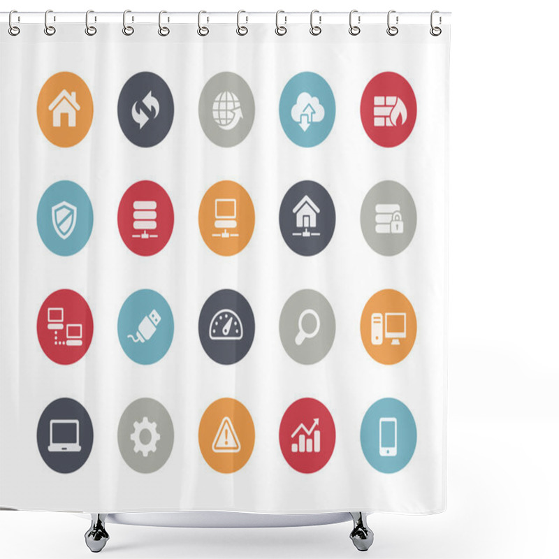 Personality  Developer Icons -- Classics Series Shower Curtains