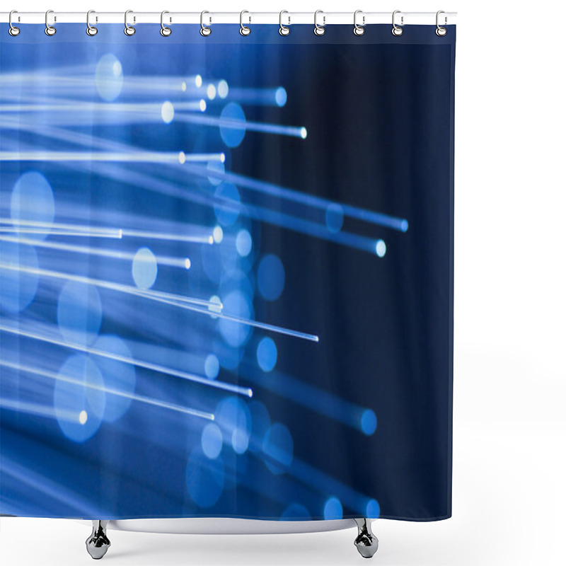 Personality  Optical Fiber Shower Curtains