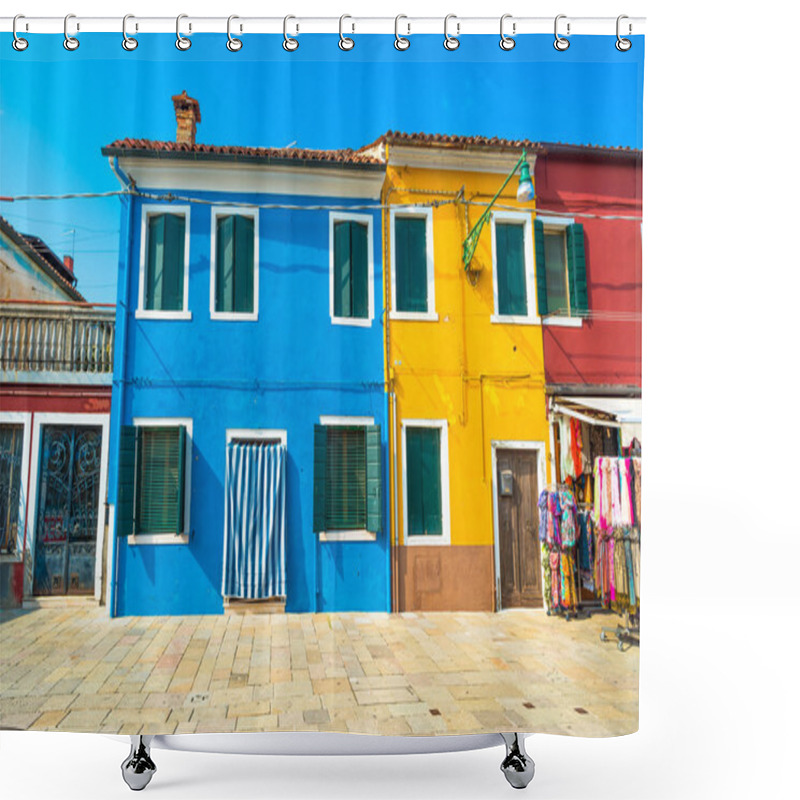 Personality  Burano Island, Venice Lagoon, Italy Shower Curtains