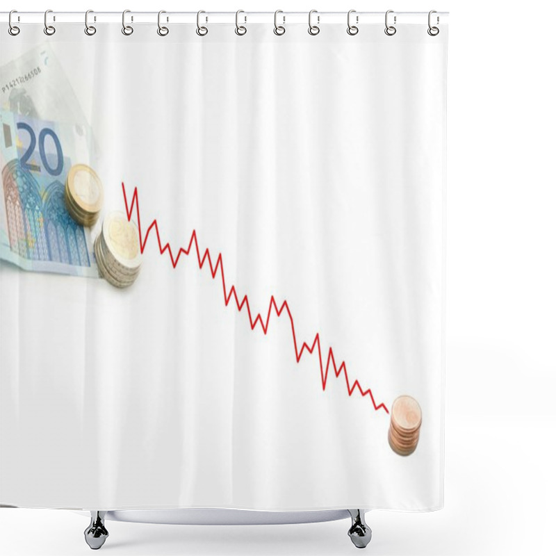 Personality  Euro Crisis Shower Curtains