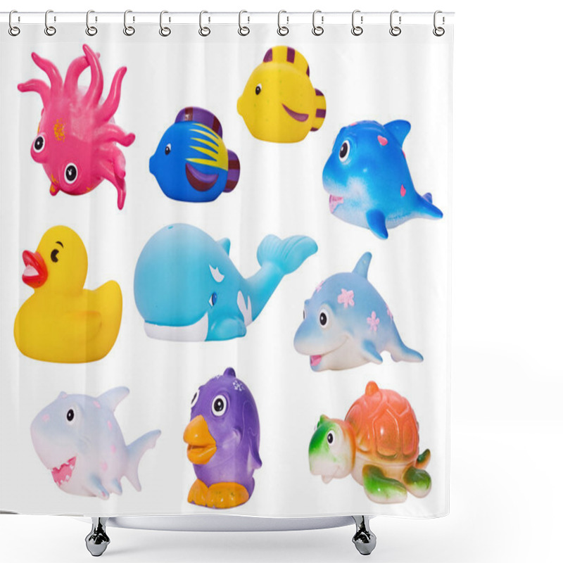 Personality  Children's Toys For Water Shower Curtains