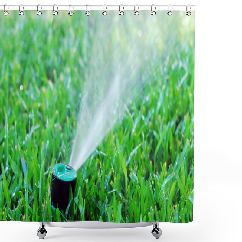 Personality  Garden Irrigation Shower Curtains