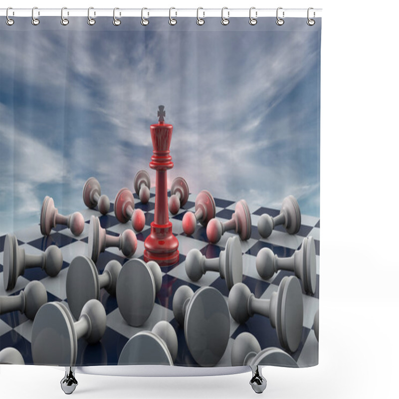 Personality  World Domination Shower Curtains