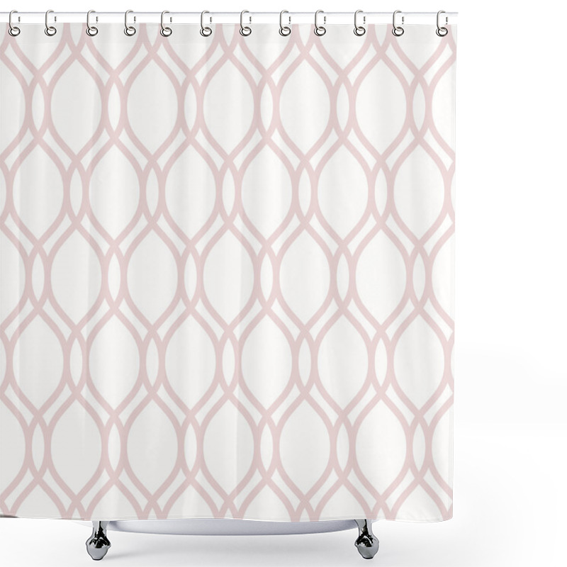 Personality  Geometric Seamless Vector Pattern Shower Curtains