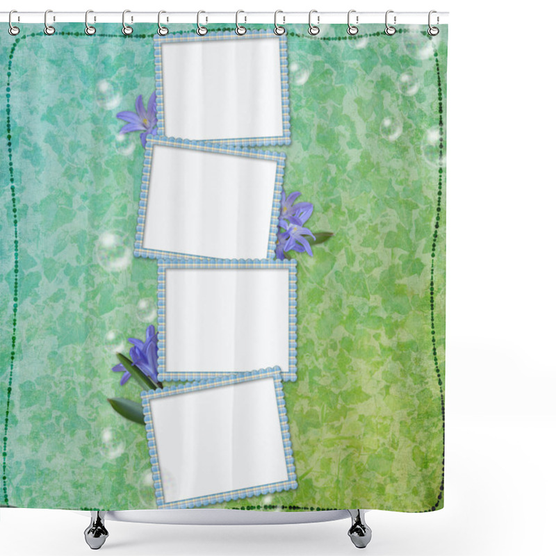 Personality  Scrapbook Page Shower Curtains