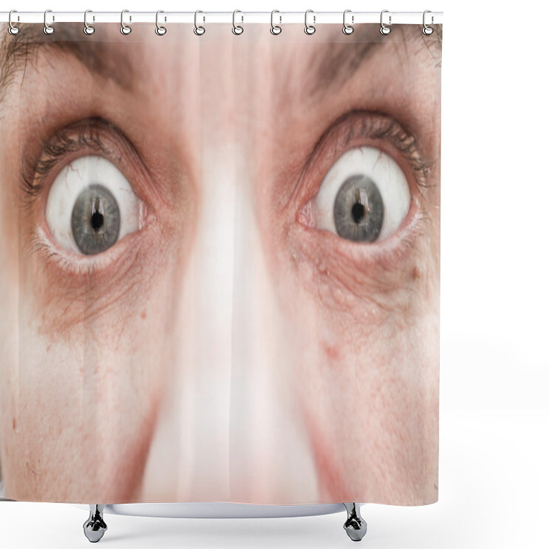 Personality  Big Eyes Shower Curtains