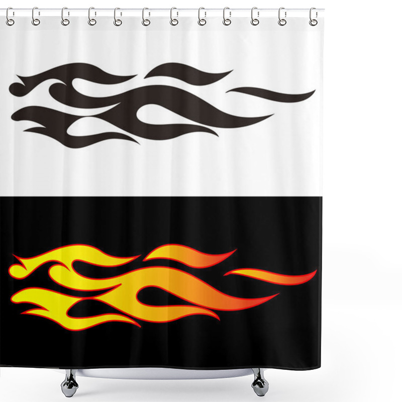 Personality  Car Tattoo4 Shower Curtains