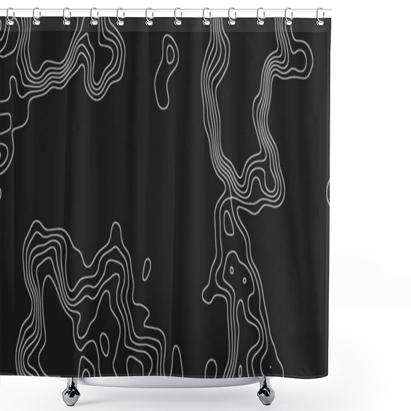 Personality  Wooden Wonders: A Stunning  Animation Of Simple Patterns On Wood Texture, High-Resolution Delight! Responsive Pattern Generative Bg. Shower Curtains