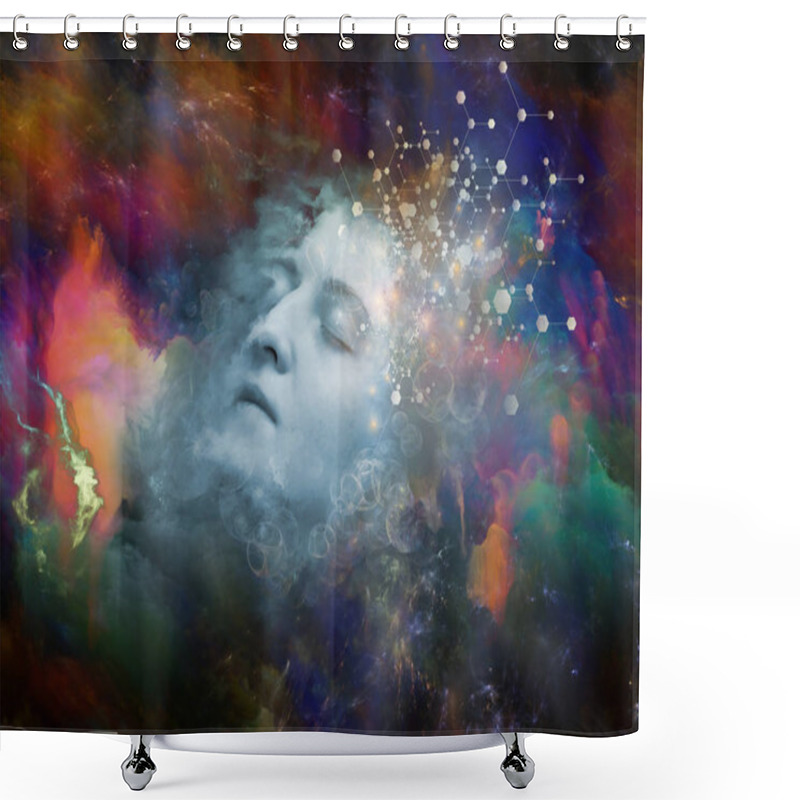 Personality  Beyond Self Concept Shower Curtains