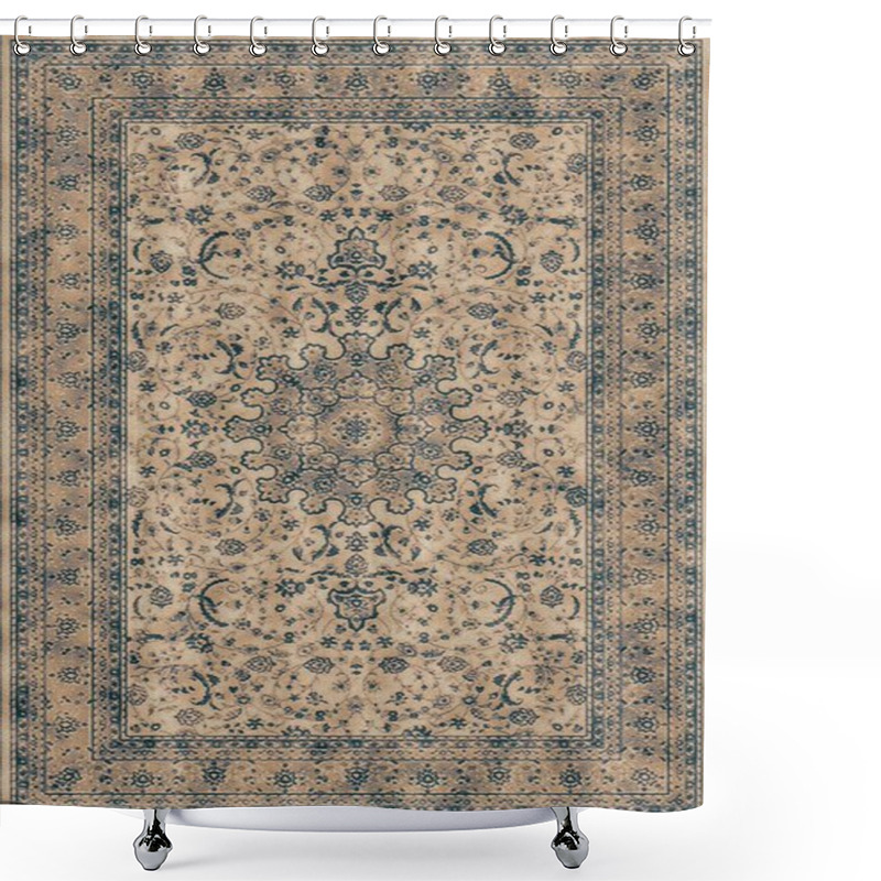 Personality  Carpet Bathmat And Rug Boho Style Ethnic Design Pattern With Distressed Texture And Effect Shower Curtains